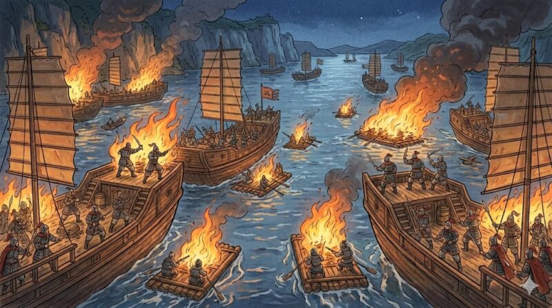 赤壁の戦いや面白いエピソードの舞台裏