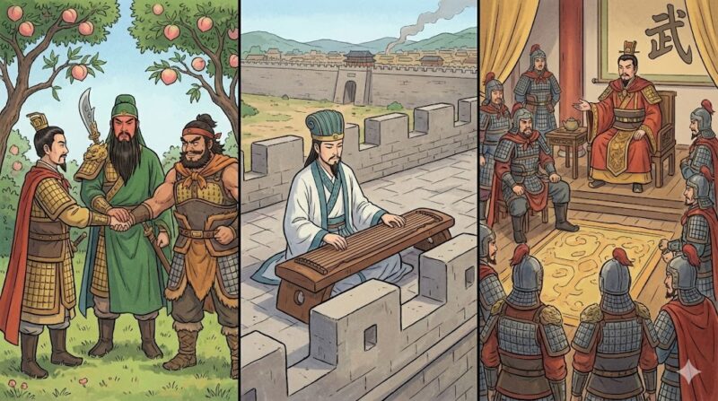 三国志のあらすじをわかりやすく紐解く重要な局面