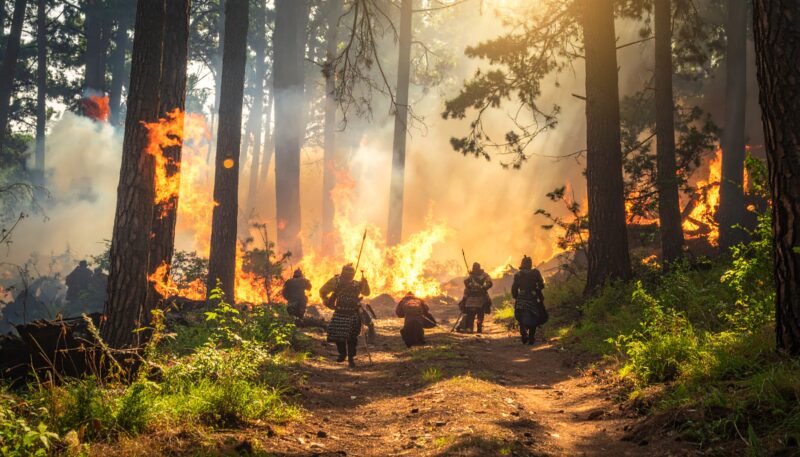決定的瞬間:陸遜の火計と蜀軍の崩壊【222年6月】