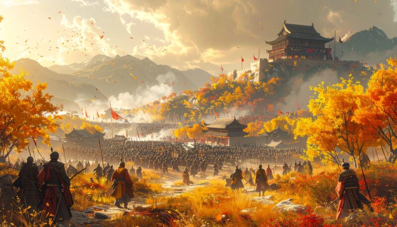 三国志の英雄たちと黄巾の乱