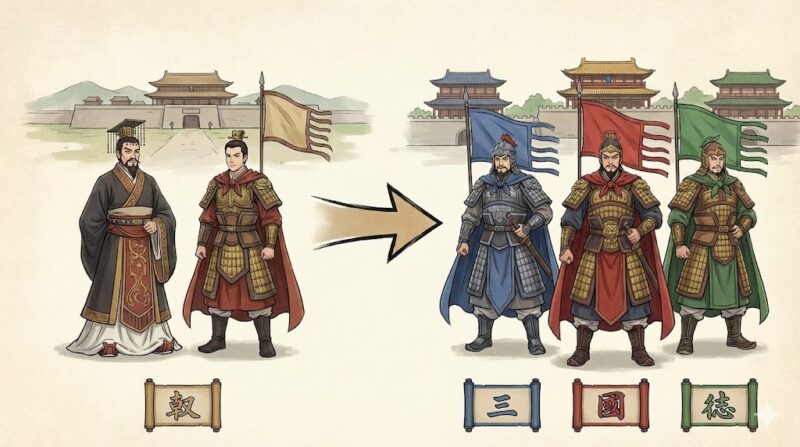 項羽と劉邦と三国志の時系列とは？どっちが先か違いを完全解説