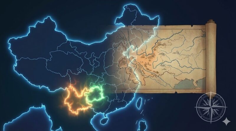 三国志の南蛮はどこ?現在の地図で特定