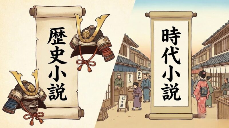 初心者必見！歴史小説と時代小説の違いを20年の研究家が徹底比較