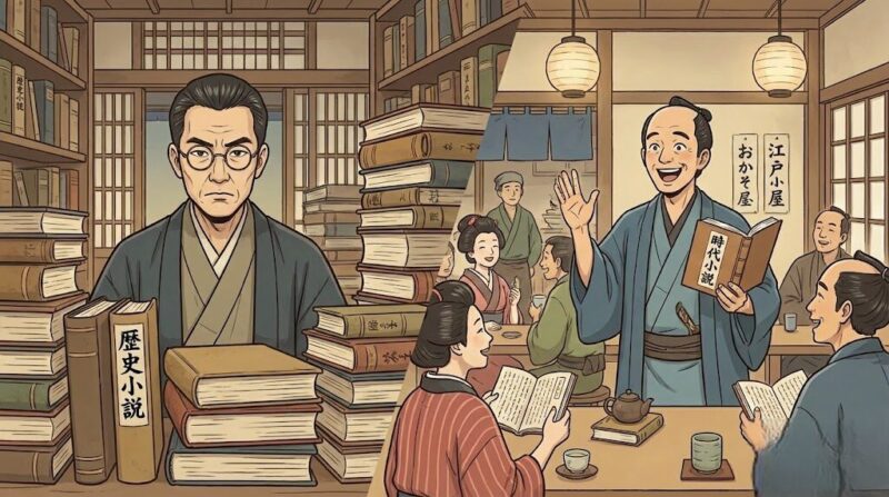 歴史小説と時代小説の違いを定義や作家から徹底比較