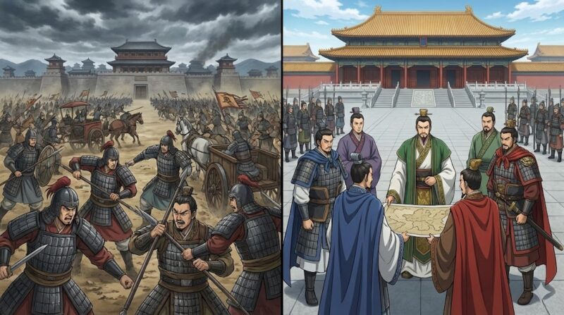 三国志とキングダムはどっちが先?その時代と年表の違い