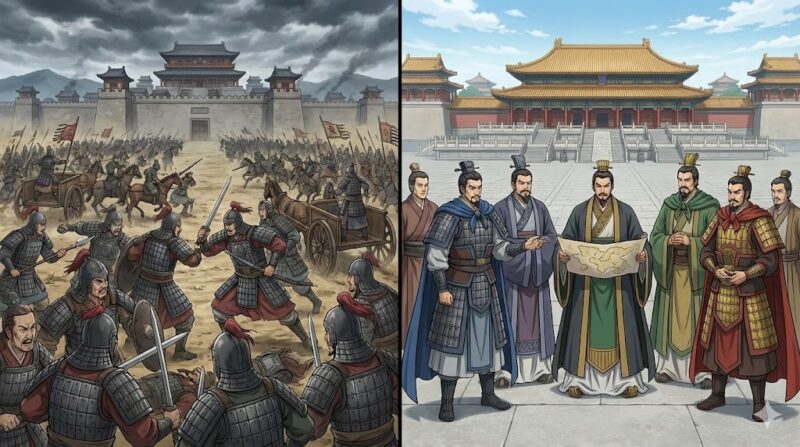 三国志とキングダムはどっちが先か迷う共通点と違い