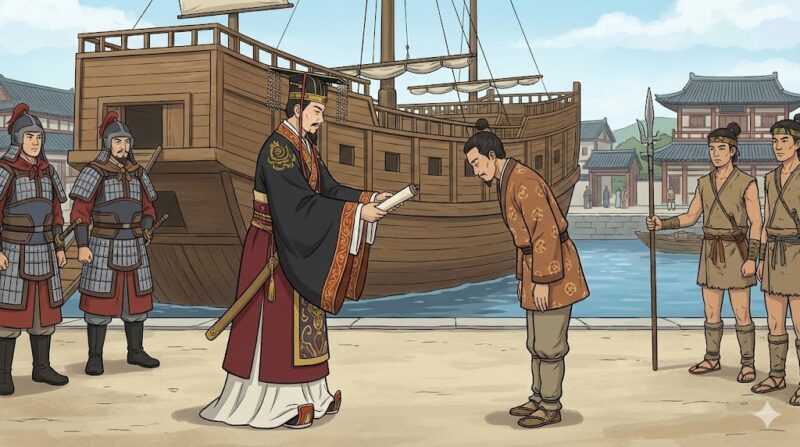 三国志における日本の時代との外交と朝鮮半島との関係