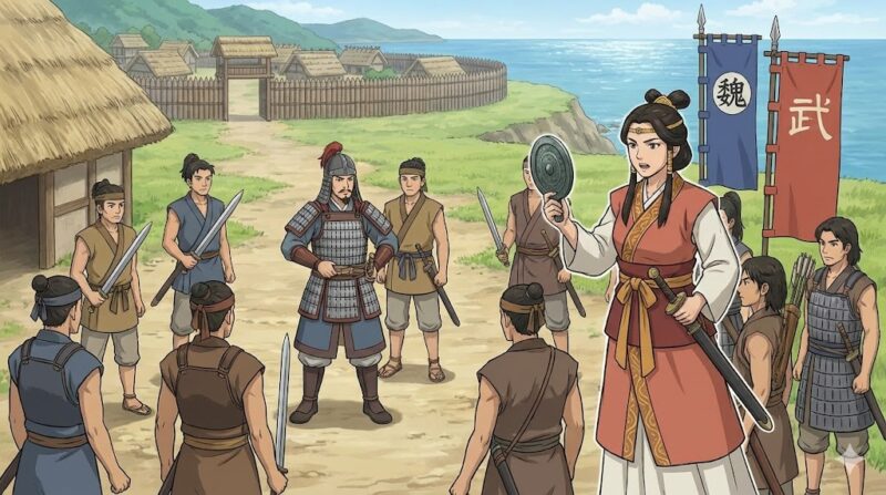 三国時代の日本と魏の軍事的な関係