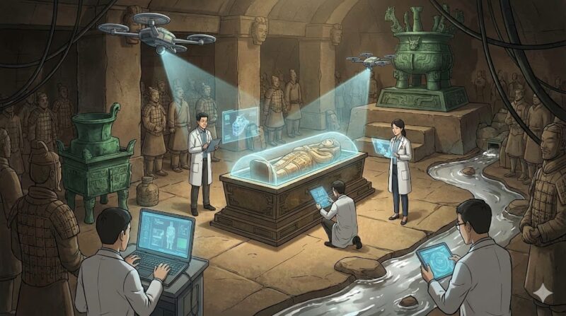 始皇帝の遺体は現存するのか？最新科学が暴く地下宮殿の謎とは