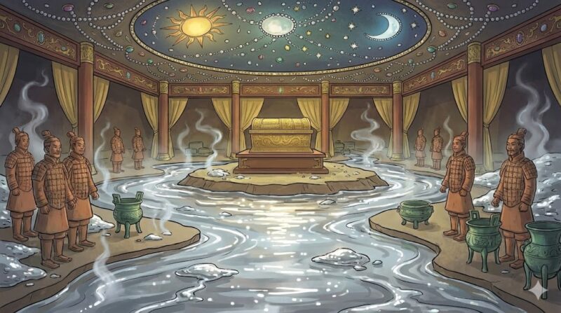 始皇帝陵にある始皇帝の遺体と水銀の謎