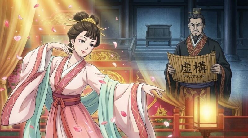 ドラマの麗姫は架空の人物